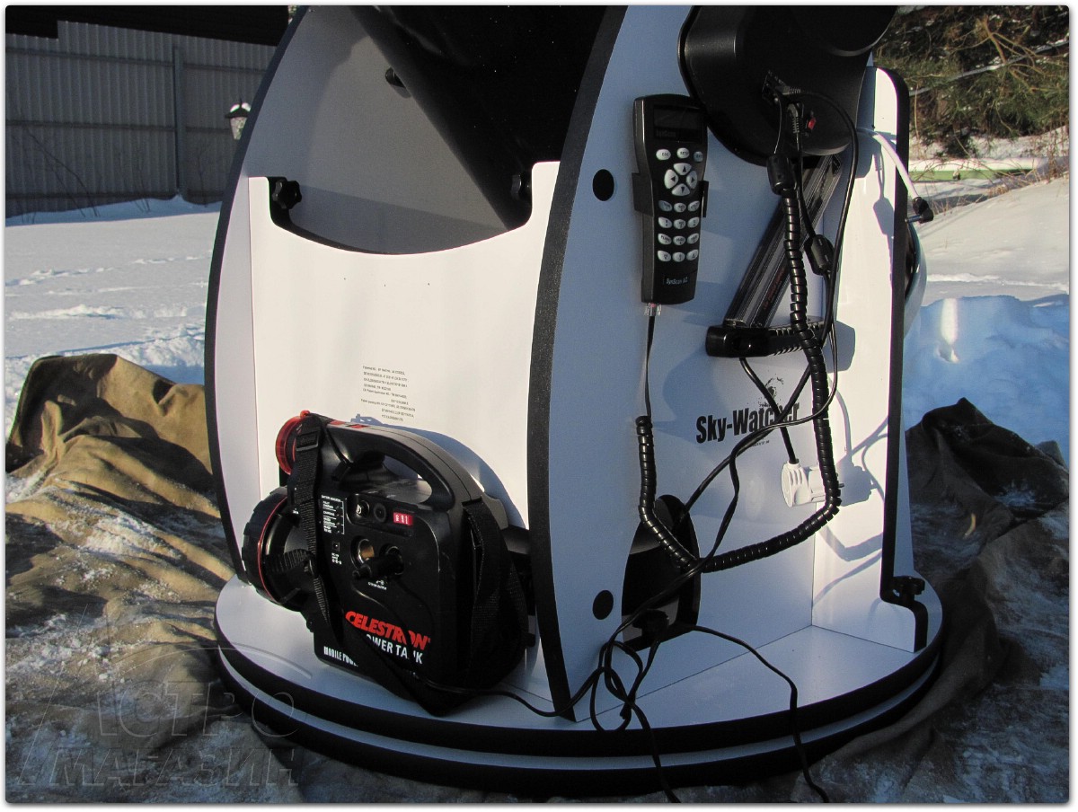 Обзор телескопа Sky-Watcher DOB16 Retractable GoTo