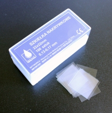 Набор покровных стёкол Delta Optical 22x22 мм