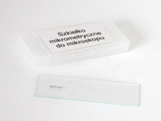 Предметное стекло Delta Optical с микрометрической сеткой 0,1мм 