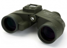 Бинокль Celestron Cavalry 7x50, GPS, компас, дальномерная сетка