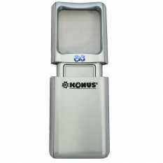 Лупа KONUS LEDLUX 3X