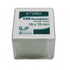 Покровные стекла 18x18мм (100 шт)