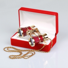 Бинокль DELTA OPTICAL театральный 3х25 G02 красный