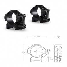 Hawke Кольца Precision Fast Release 1